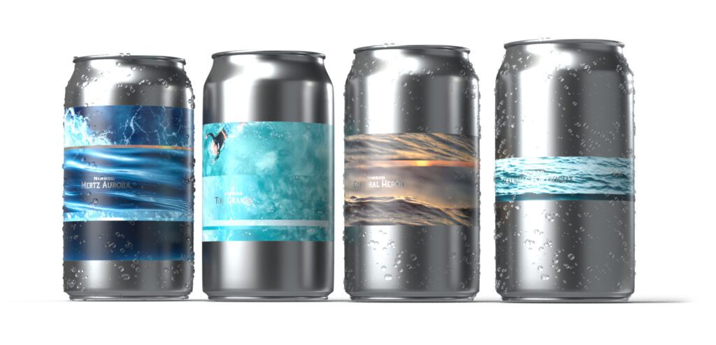 Long Dog Agency Nimroo branding beer range